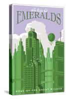 Emerald City Travel-Steve Thomas-Stretched Canvas