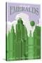 Emerald City Travel-Steve Thomas-Stretched Canvas