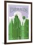 Emerald City Travel-Steve Thomas-Framed Giclee Print