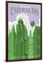 Emerald City Travel-Steve Thomas-Framed Giclee Print