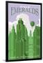 Emerald City Travel-Steve Thomas-Framed Giclee Print