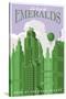 Emerald City Travel-Steve Thomas-Stretched Canvas