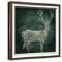 Emerald Deer-null-Framed Giclee Print