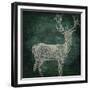 Emerald Deer-null-Framed Giclee Print