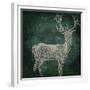 Emerald Deer-null-Framed Giclee Print