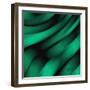 Emerald Fibers Two-Ruth Palmer-Framed Art Print