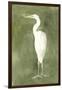 Emerald Heron IV-Emma Caroline-Framed Art Print