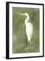 Emerald Heron IV-Emma Caroline-Framed Art Print