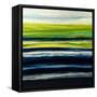 Emerald Horizon-Barbara Bilotta-Framed Stretched Canvas