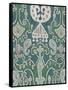 Emerald Ikat I-Chariklia Zarris-Framed Stretched Canvas