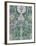 Emerald Ikat I-Chariklia Zarris-Framed Art Print