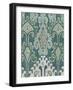 Emerald Ikat II-Chariklia Zarris-Framed Art Print