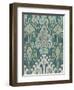 Emerald Ikat II-Chariklia Zarris-Framed Art Print