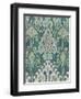 Emerald Ikat II-Chariklia Zarris-Framed Art Print