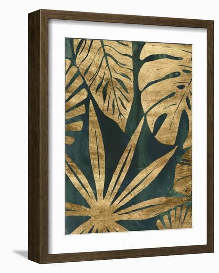 Emerald Jungle IV-June Vess-Framed Art Print