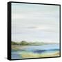Emerald Lagoon Sq Light-Silvia Vassileva-Framed Stretched Canvas