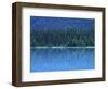 Emerald Lake Boathouse, Yoho National Park, British Columbia, Canada-Rob Tilley-Framed Photographic Print