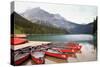 Emerald Lake is One of the Most Admired Destinations in Yoho National Park (British Columbia , Cana-hdsidesign-Stretched Canvas