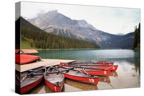 Emerald Lake is One of the Most Admired Destinations in Yoho National Park (British Columbia , Cana-hdsidesign-Stretched Canvas
