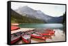 Emerald Lake is One of the Most Admired Destinations in Yoho National Park (British Columbia , Cana-hdsidesign-Framed Stretched Canvas