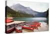 Emerald Lake is One of the Most Admired Destinations in Yoho National Park (British Columbia , Cana-hdsidesign-Stretched Canvas