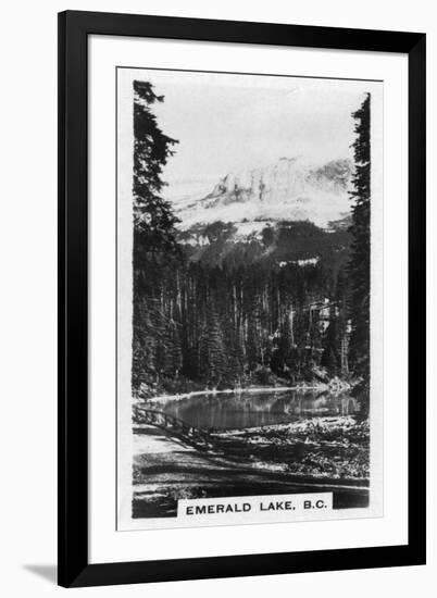 Emerald Lake Near Field, British Columbia, Canada, C1920S-null-Framed Giclee Print