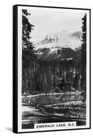 Emerald Lake Near Field, British Columbia, Canada, C1920S-null-Framed Stretched Canvas