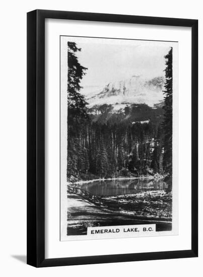 Emerald Lake Near Field, British Columbia, Canada, C1920S-null-Framed Giclee Print