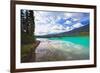 Emerald Lake Reflections, Canada-George Oze-Framed Photographic Print