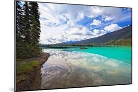 Emerald Lake Reflections, Canada-George Oze-Mounted Photographic Print