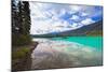 Emerald Lake Reflections, Canada-George Oze-Mounted Photographic Print