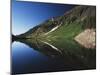 Emerald Lake with Mountain Slope, Gunnison National Forest, Colorado, USA-Adam Jones-Mounted Premium Photographic Print