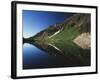 Emerald Lake with Mountain Slope, Gunnison National Forest, Colorado, USA-Adam Jones-Framed Photographic Print