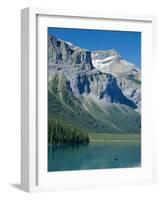 Emerald Lake, Yoho National Park, Rocky Mountains, British Columbia, Canada-Anthony Waltham-Framed Photographic Print