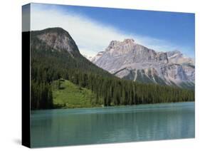 Emerald Lake, Yoho National Park, Rocky Mountains, British Columbia, Canada-Robert Harding-Stretched Canvas