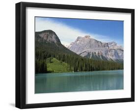 Emerald Lake, Yoho National Park, Rocky Mountains, British Columbia, Canada-Robert Harding-Framed Photographic Print