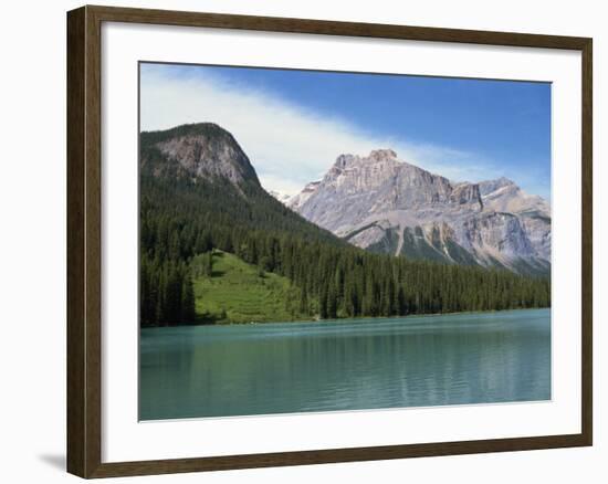 Emerald Lake, Yoho National Park, Rocky Mountains, British Columbia, Canada-Robert Harding-Framed Photographic Print