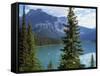 Emerald Lake, Yoho National Park, Rocky Mountains, British Columbia, Canada-Robert Harding-Framed Stretched Canvas