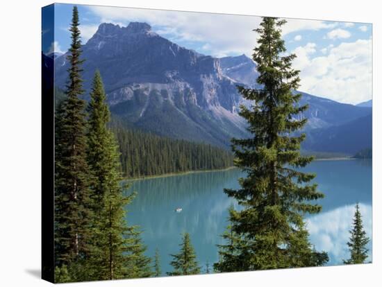 Emerald Lake, Yoho National Park, Rocky Mountains, British Columbia, Canada-Robert Harding-Stretched Canvas