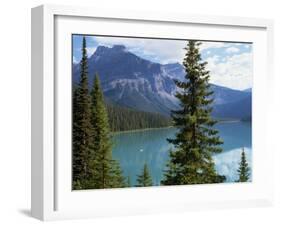 Emerald Lake, Yoho National Park, Rocky Mountains, British Columbia, Canada-Robert Harding-Framed Photographic Print