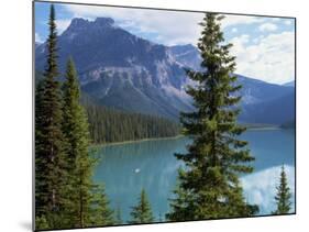 Emerald Lake, Yoho National Park, Rocky Mountains, British Columbia, Canada-Robert Harding-Mounted Photographic Print