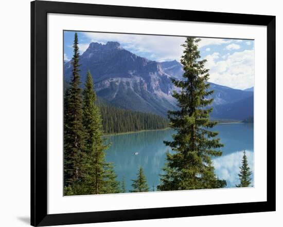 Emerald Lake, Yoho National Park, Rocky Mountains, British Columbia, Canada-Robert Harding-Framed Photographic Print