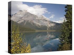 Emerald Lake, Yoho National Park, Rocky Mountains, British Columbia, Canada-Tony Waltham-Stretched Canvas