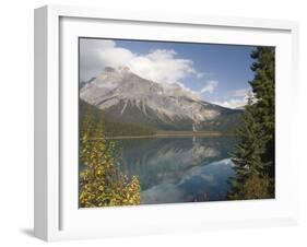 Emerald Lake, Yoho National Park, Rocky Mountains, British Columbia, Canada-Tony Waltham-Framed Photographic Print