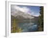 Emerald Lake, Yoho National Park, Rocky Mountains, British Columbia, Canada-Tony Waltham-Framed Photographic Print
