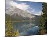 Emerald Lake, Yoho National Park, Rocky Mountains, British Columbia, Canada-Tony Waltham-Mounted Photographic Print