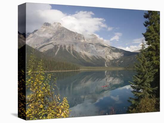 Emerald Lake, Yoho National Park, Rocky Mountains, British Columbia, Canada-Tony Waltham-Stretched Canvas