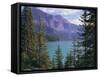 Emerald Lake, Yoho National Park, Unesco World Heritage Site, British Columbia (B.C.), Canada-Robert Harding-Framed Stretched Canvas