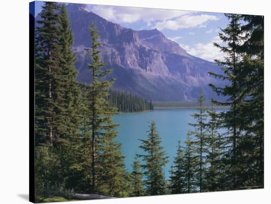 Emerald Lake, Yoho National Park, Unesco World Heritage Site, British Columbia (B.C.), Canada-Robert Harding-Stretched Canvas