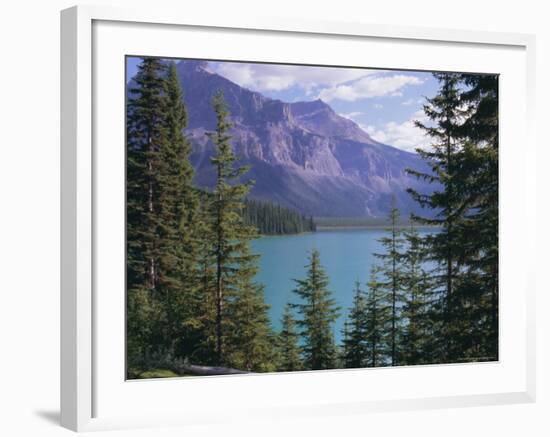 Emerald Lake, Yoho National Park, Unesco World Heritage Site, British Columbia (B.C.), Canada-Robert Harding-Framed Photographic Print